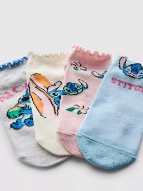 4 darabos Disney Stitch cipőzokni-csomag