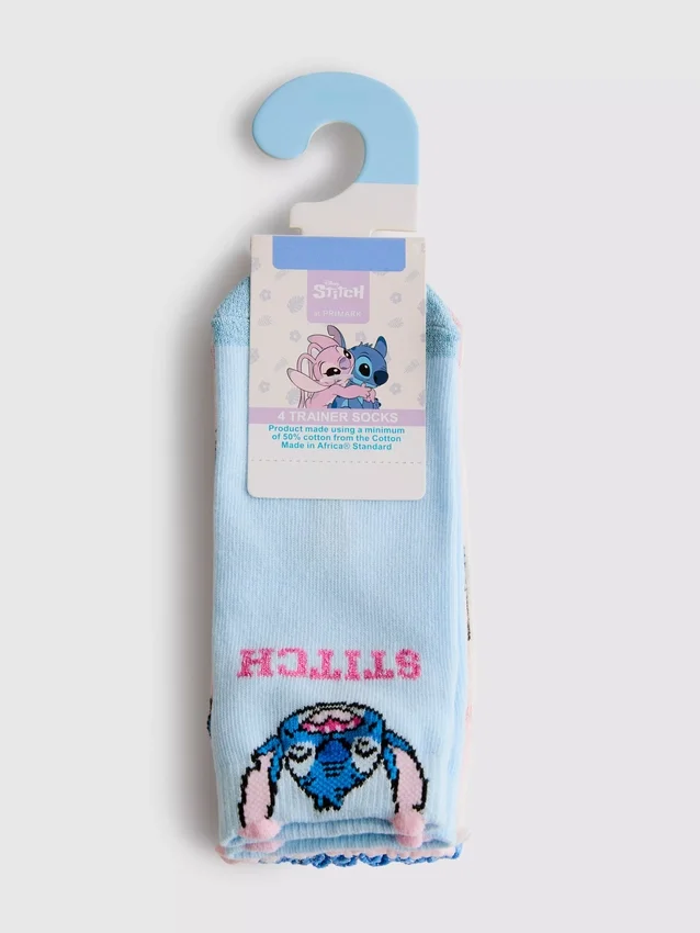 4 darabos Disney Stitch cipőzokni-csomag