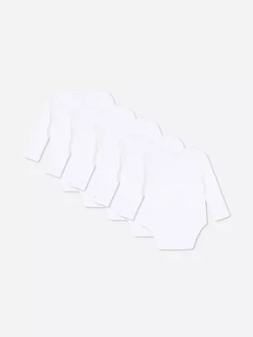 5 darabos alapvető hosszú ujjú body-készlet