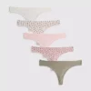 5 darabos mikroszálas tanga csomag