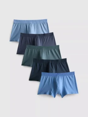 5 db-os csomag bordázott prémium boxer