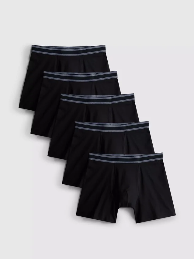 5 db-os jacquard alapvető alsónadrág-csomag