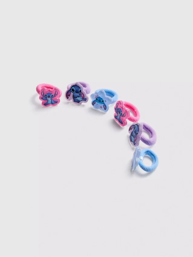 6 darabos Disney Stitch lófarok-gumi
