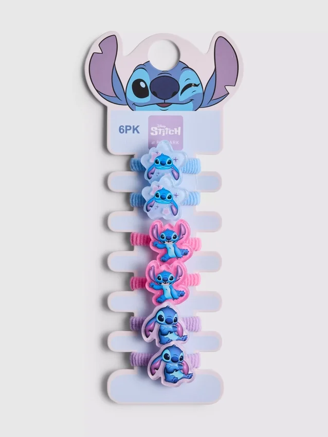 6 darabos Disney Stitch lófarok-gumi