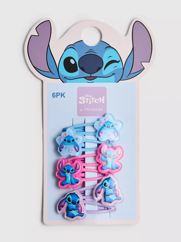6 db Disney Stitch patentos hajcsat