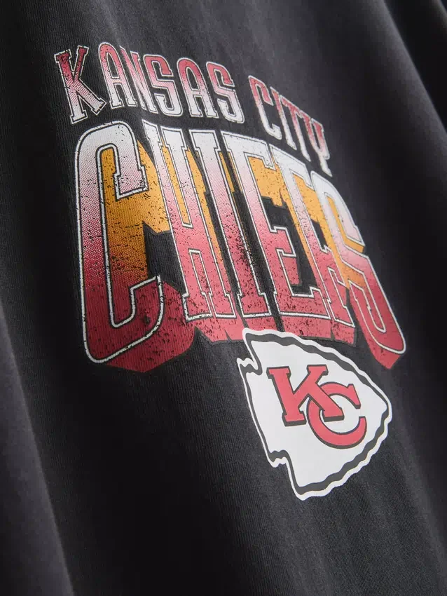 7–15 év | NFL Kansas City Chiefs savas mosású póló