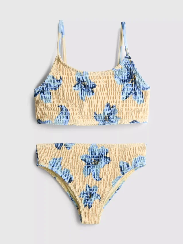 7–15 év | Ráncos, nyomtatott bikini