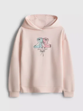 7–15 éves korosztály | Disney Stitch kapucnis pulóver