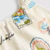 7–15 éves korosztály | képeslapos mintás bikini