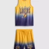 7–15 éves korosztály | NBA Los Angeles Lakers hálós sportruha-szett
