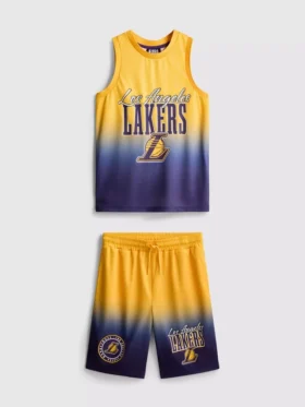 7–15 éves korosztály | NBA Los Angeles Lakers hálós sportruha-szett