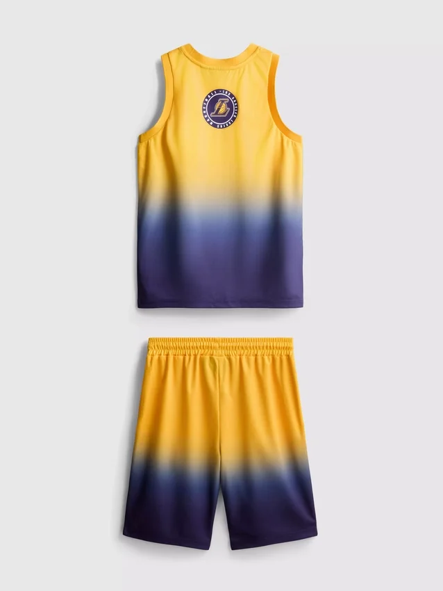 7–15 éves korosztály | NBA Los Angeles Lakers hálós sportruha-szett