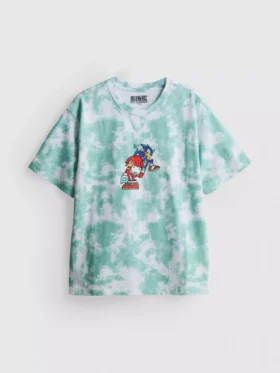 7–15 éves korosztály | Sonic the Hedgehog tie-dye póló