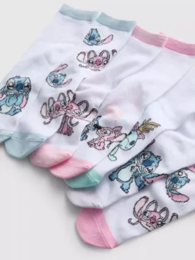 7 db-os csomag Disney Stitch bokazokni