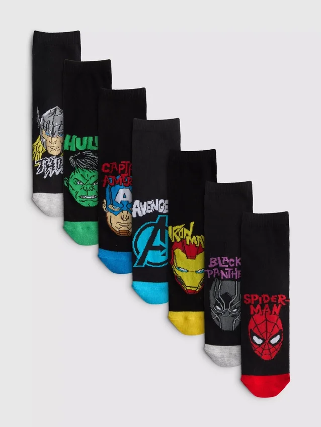 7 db-os Marvel bokazokni