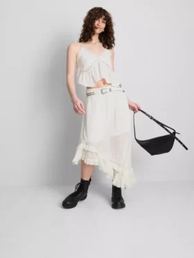 A Primark-kollekció | aszimmetrikus hímzéses maxi szoknya