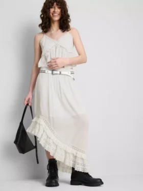 A Primark-kollekció | aszimmetrikus hímzéses maxi szoknya