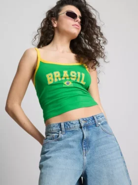 A Primark-kollekció | Brazil rövid ujjú top