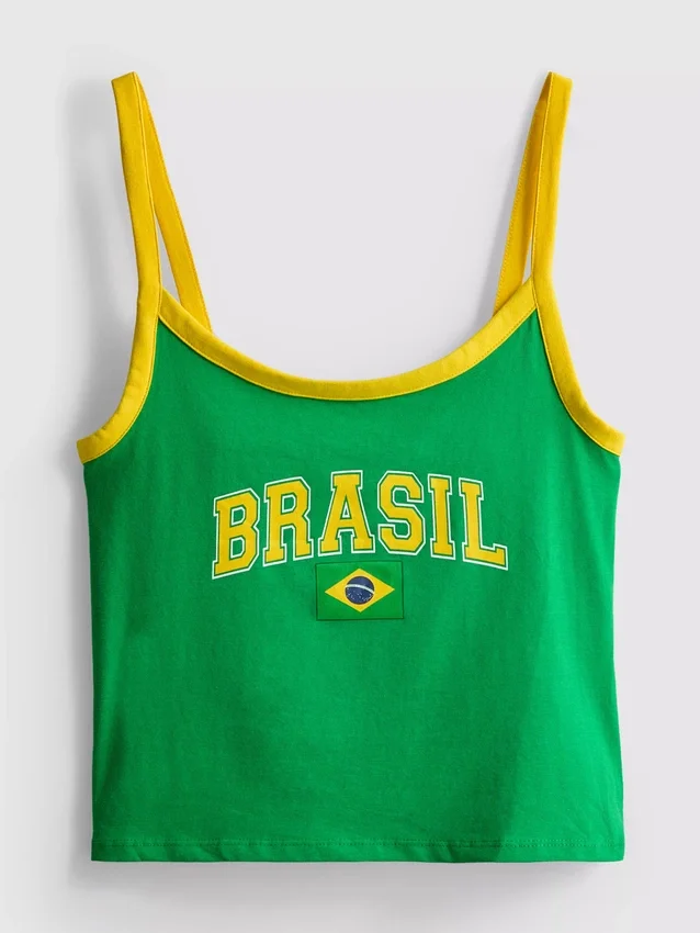A Primark-kollekció | Brazil rövid ujjú top