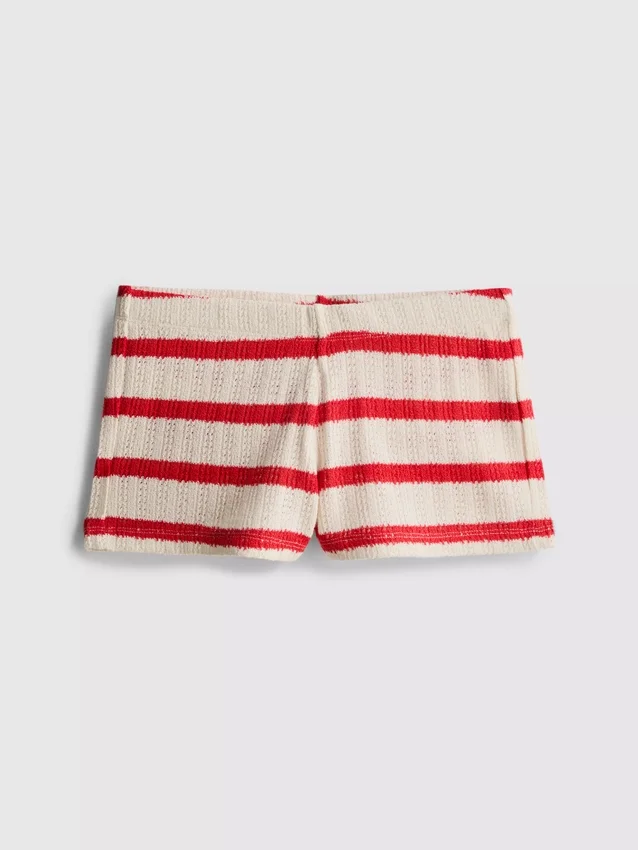 A Primark-kollekció | csíkos horgolt mikroshort