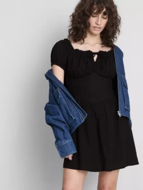 A Primark-kollekció | fűzős tehenészlány mini ruha