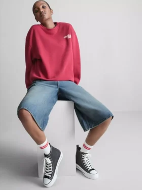 A Primark-kollekció | pamut-denim rövidnadrág