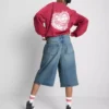 A Primark-kollekció | pamut-denim rövidnadrág