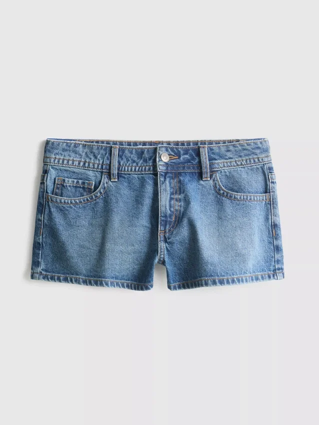 A Primark-kollekció | pamut farmer mikro rövidnadrág