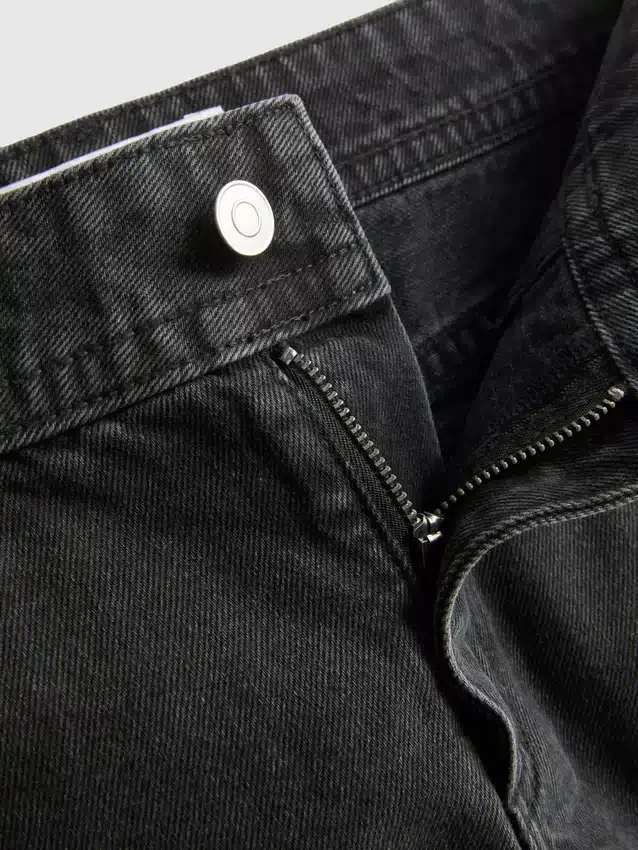 A Primark-kollekció | pamut farmer szegecses mikro rövidnadrág