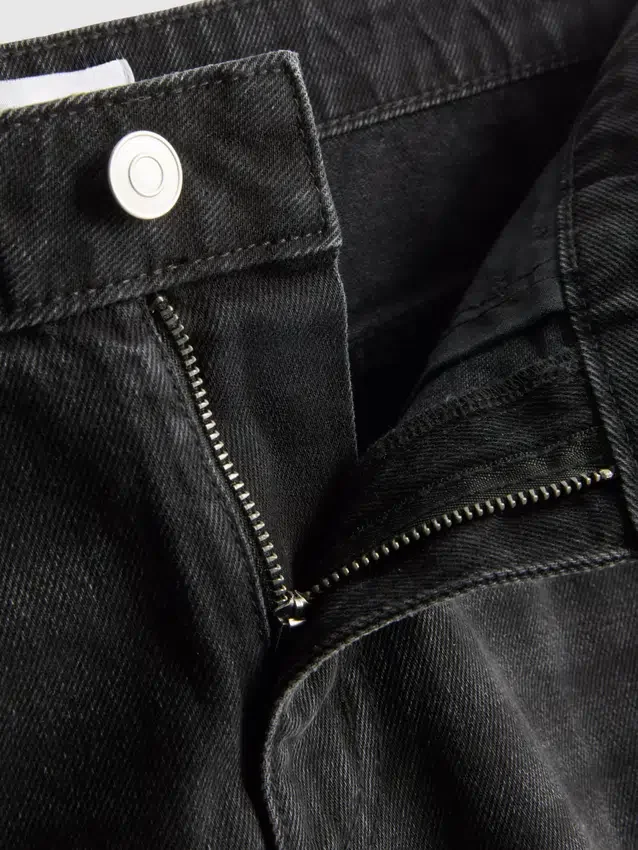 A Primark-kollekció | Pamut farmer szegecses rövidnadrág