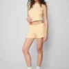 A Primark-kollekció | pamutalapú, testhezálló csíkos rövidnadrág