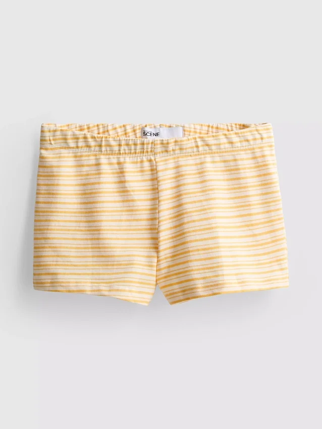 A Primark-kollekció | pamutalapú, testhezálló csíkos rövidnadrág