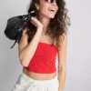 A Primark-kollekció | pamutgazdag jersey bandeau felső