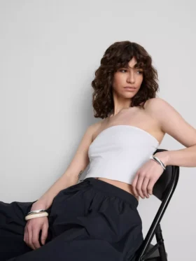 A Primark-kollekció | pamutgazdag jersey bandeau felső