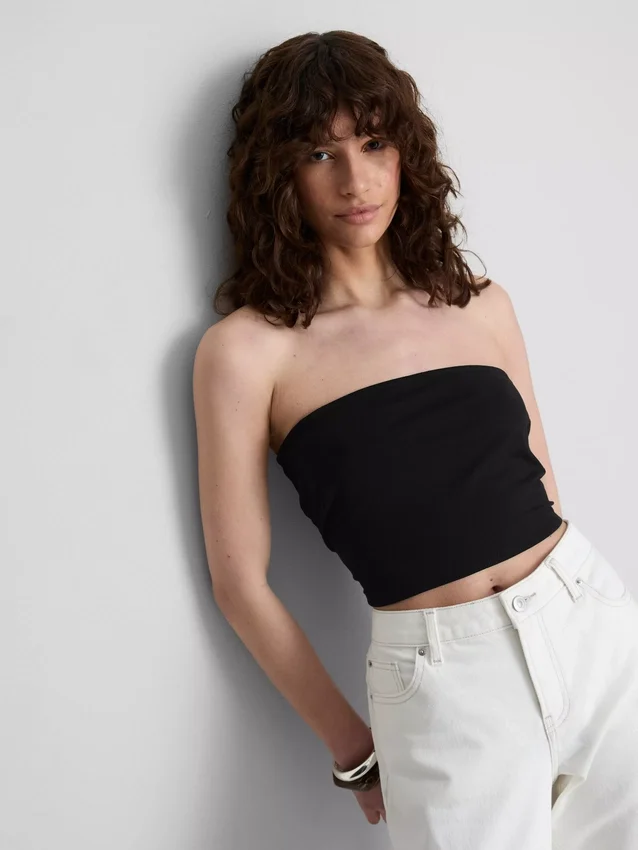 A Primark-kollekció | pamutgazdag jersey bandeau felső