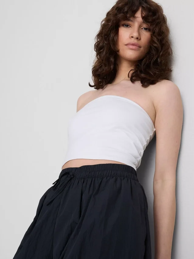 A Primark-kollekció | pamutgazdag jersey bandeau felső