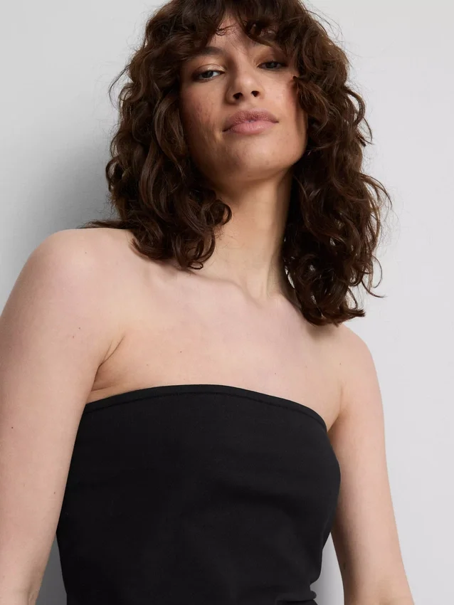 A Primark-kollekció | pamutgazdag jersey bandeau felső