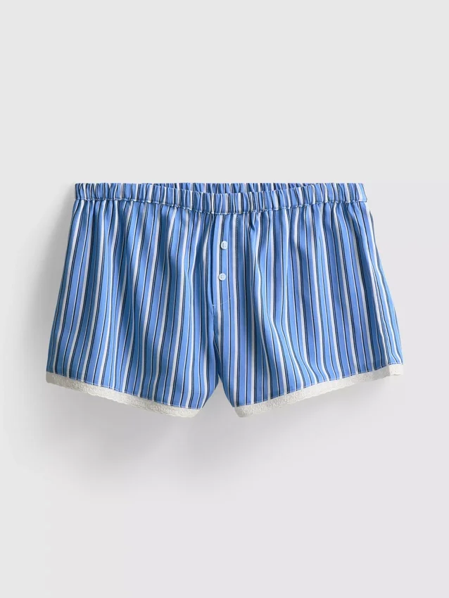 A Primark-szcénában | csipkés csíkos boxeralsó