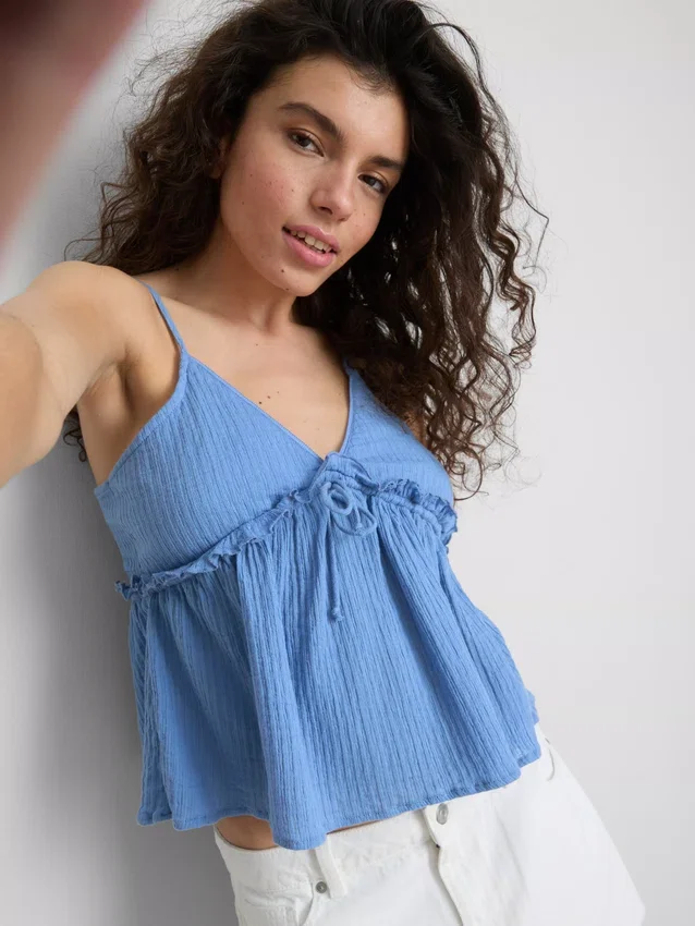 A Primark-szcénában | fodros cami top