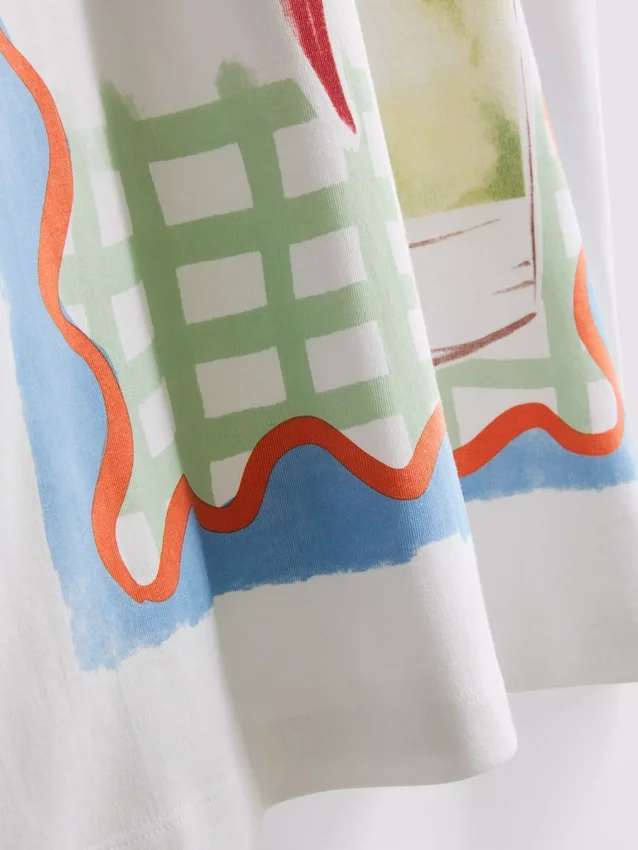 A Primark-szcénában | Oversized pamut Margarita póló