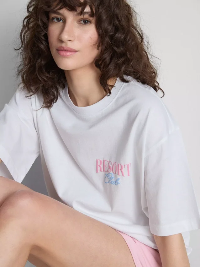 A Primark-szcénában | Oversized pamut resort póló