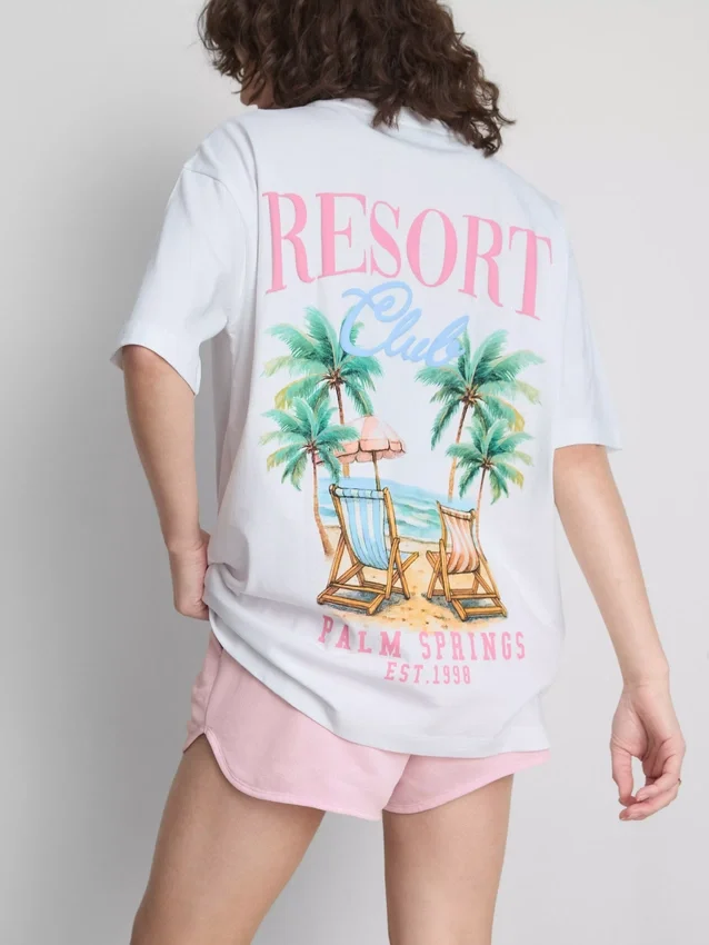 A Primark-szcénában | Oversized pamut resort póló