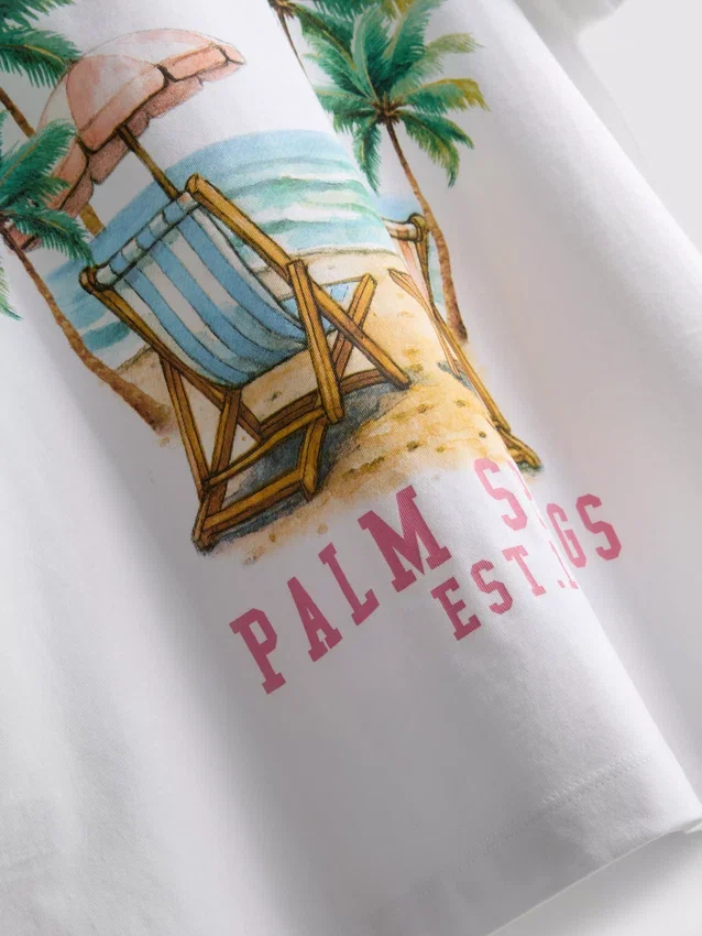 A Primark-szcénában | Oversized pamut resort póló