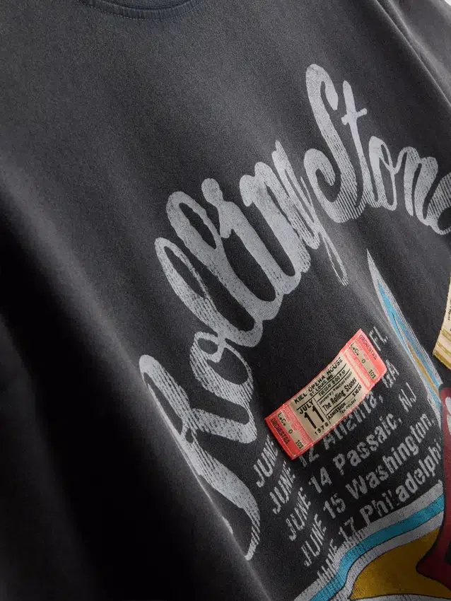 A Rolling Stones grafikás pólóruha
