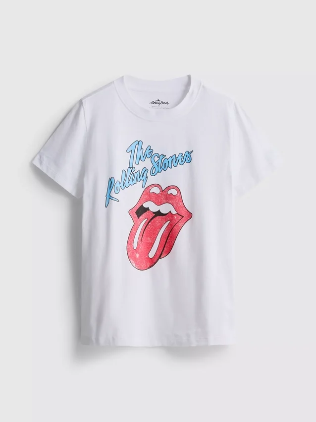 A Rolling Stones pamut grafikás póló