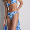 Absztrakt örvénymintás bikini alsó