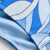 Absztrakt örvénymintás bikini alsó