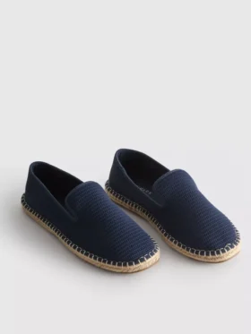 Alacsony szárú, kötött espadrill