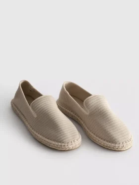 Alacsony szárú, kötött espadrill