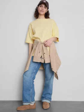 Alapvető oversize pamut póló